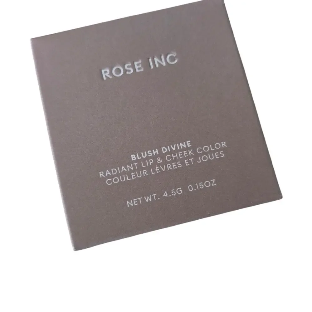 Rose Inc Blush Divine Lip Cheek Color Hydrangea 4.5g New In Box